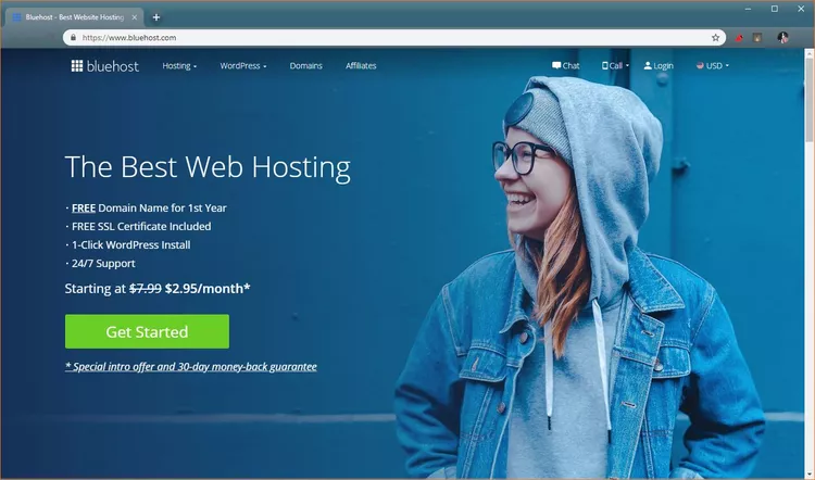 دومين بلو هوست