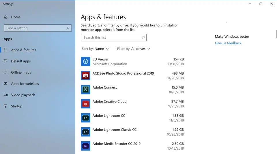 حذف البرامج الإضافية تسريع الكمبيوتر