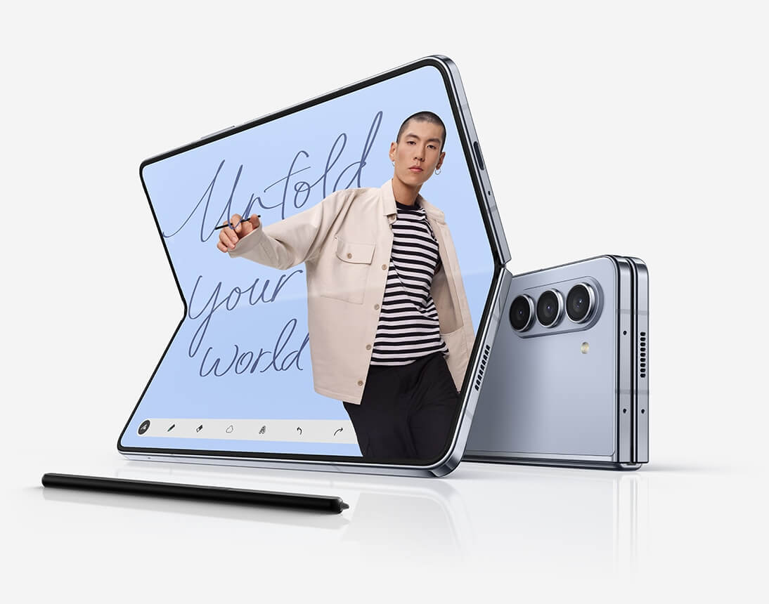 Samsung Galaxy Z Fold 5 ايجابيات وسلبيات الهواتف الذكية القابلة للطي