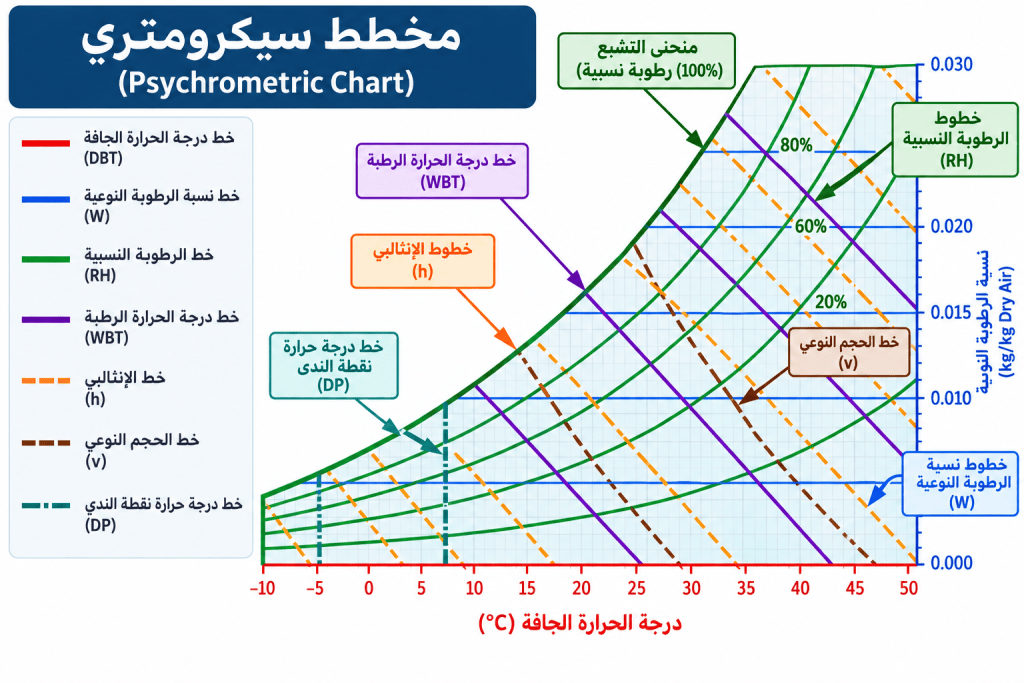 المخطط السيكرومتري